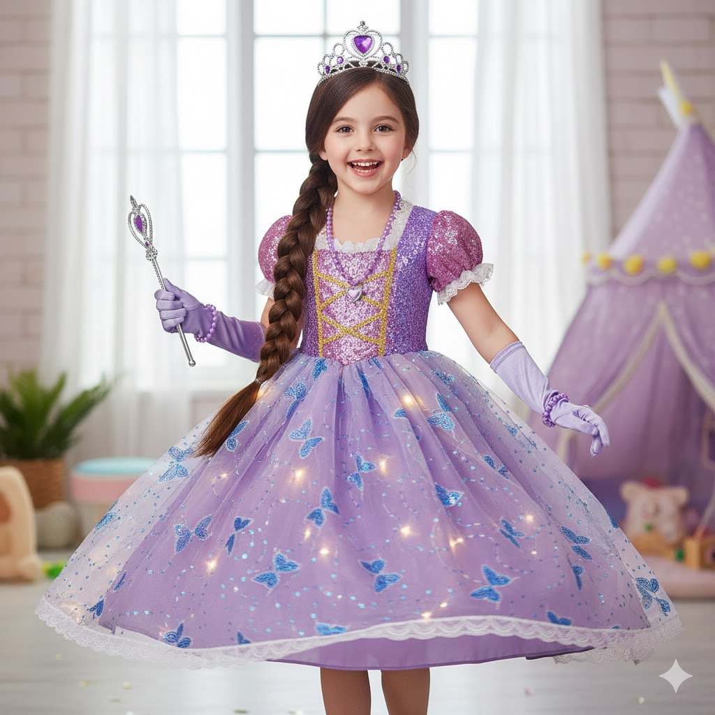 Disfraz Princesa Rapunzel