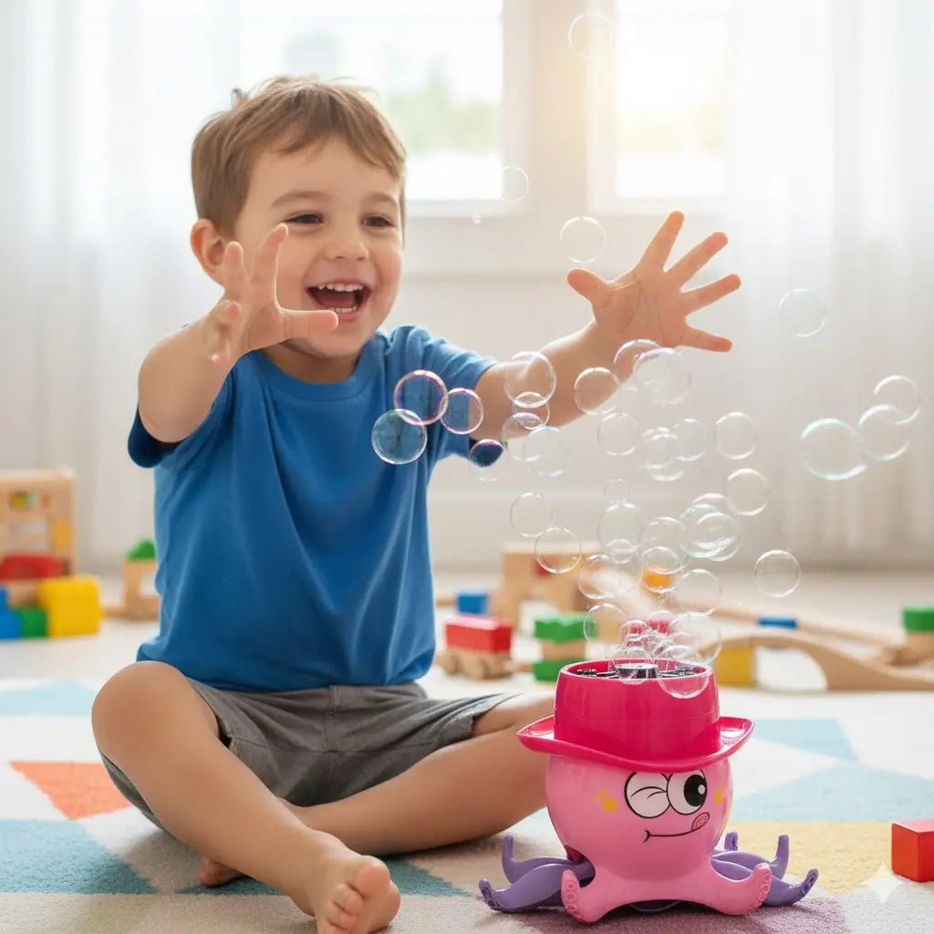 Pulpo Maquina de Burbujas