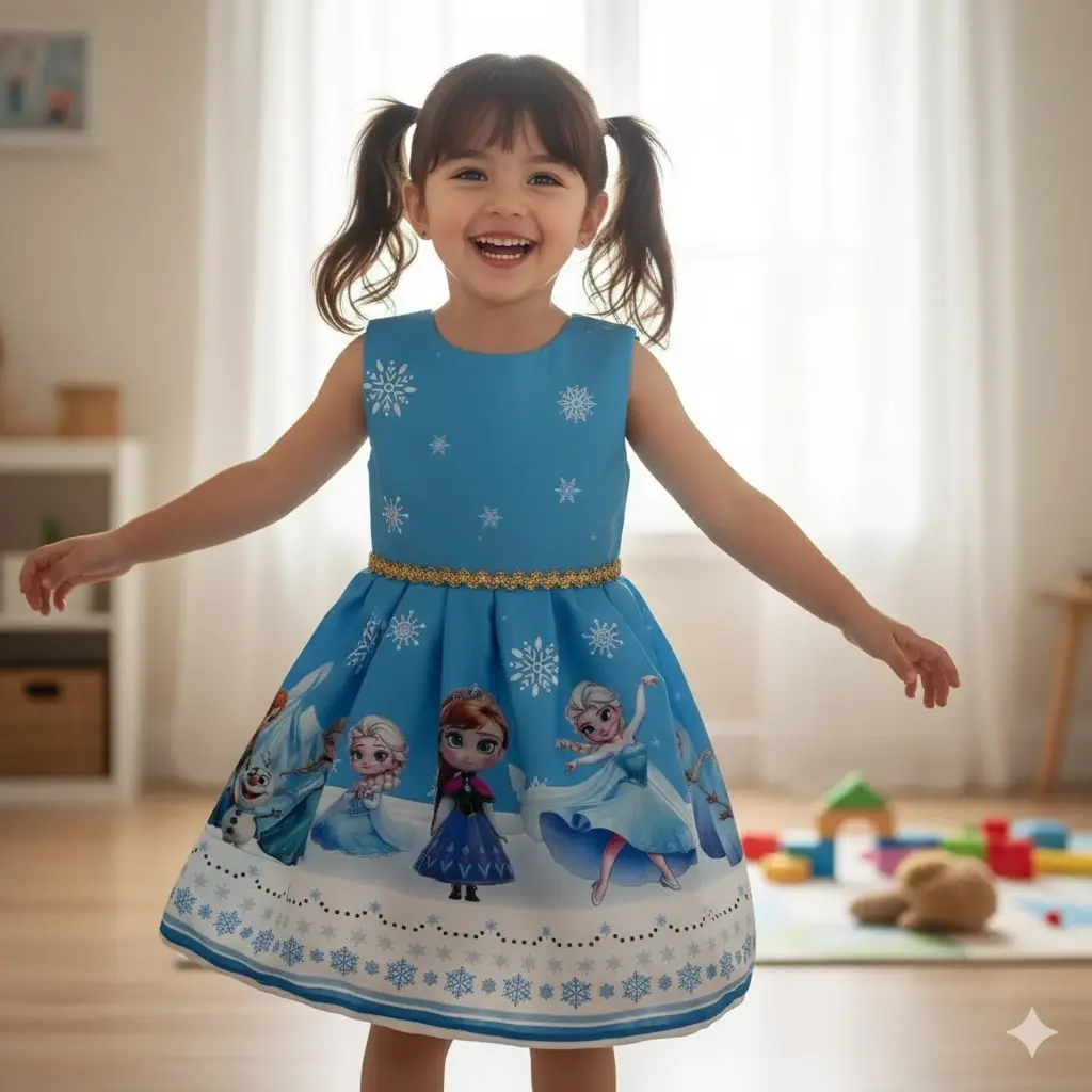 Vestido Rotondo Frozen