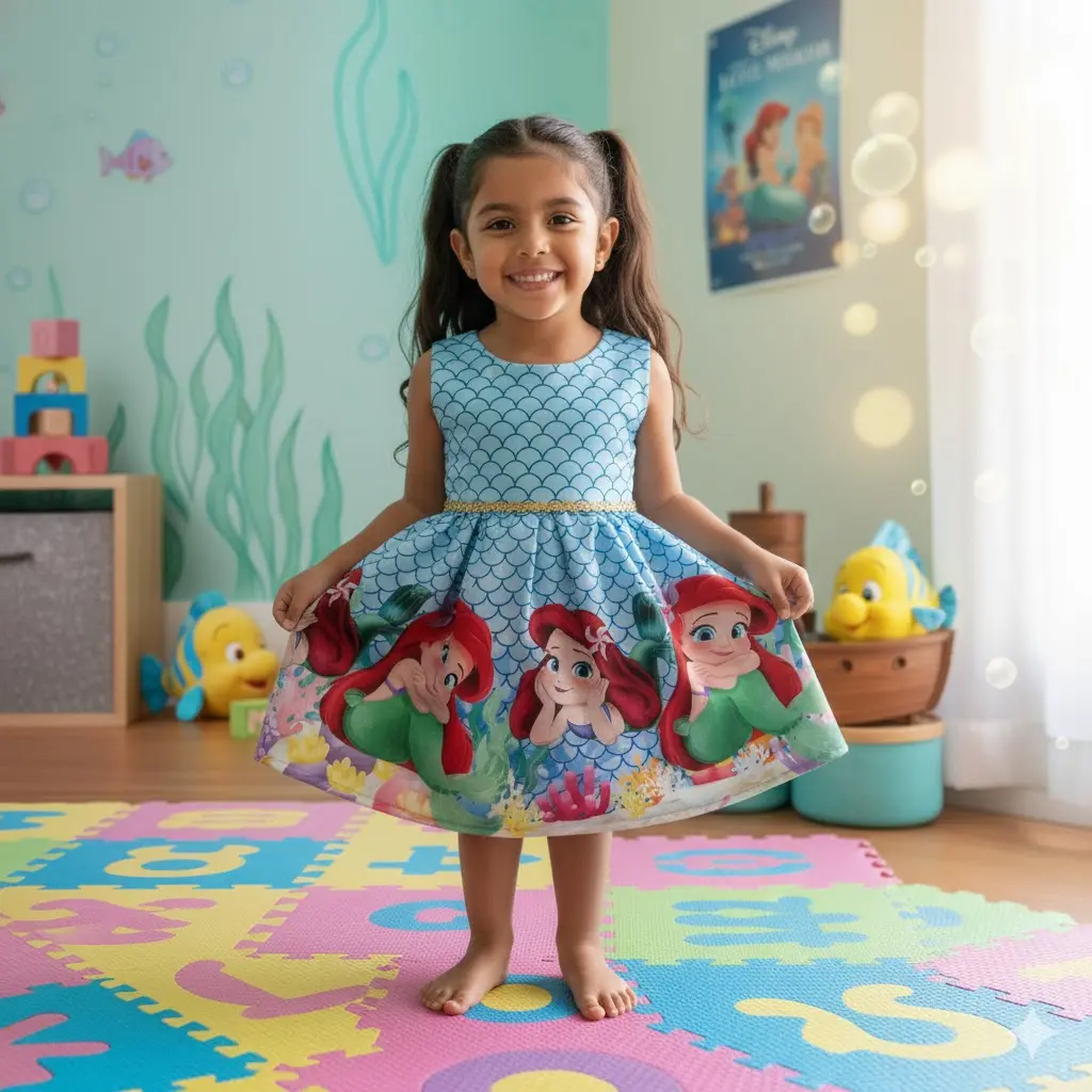 Vestido Rotondo Sirenita