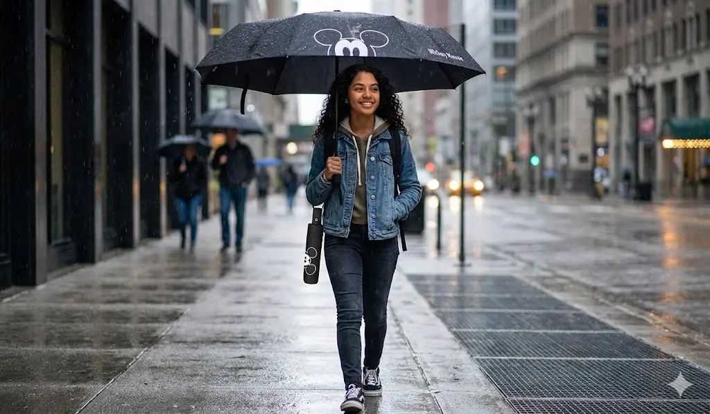 Sombrilla Mickey Mouse