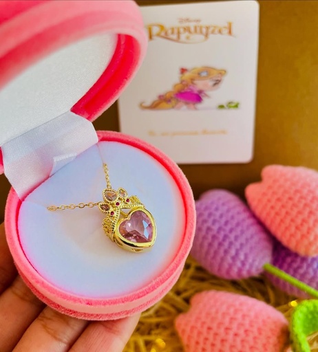 [1910463] Collar Corazón Rapunzel
