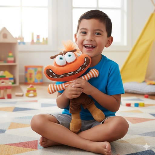 [1023324] Peluche Ansiedad de Intensamente