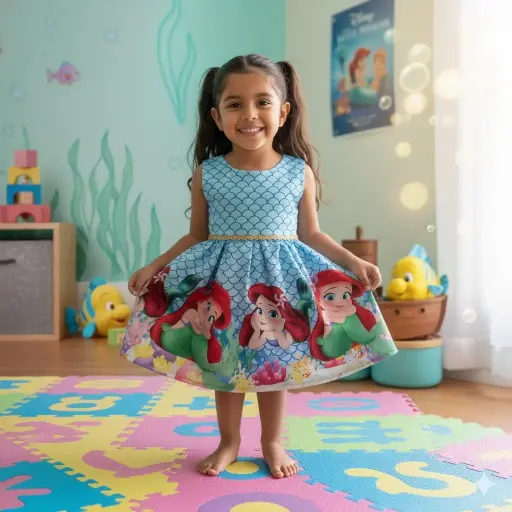 [1853518] Vestido Rotondo Sirenita