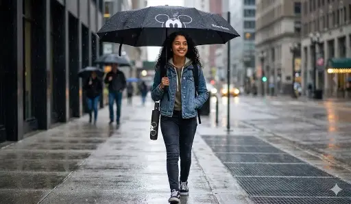 [1378851] Sombrilla Mickey Mouse